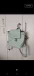 Rucsac turcoaz Exclusive, stare impecabila