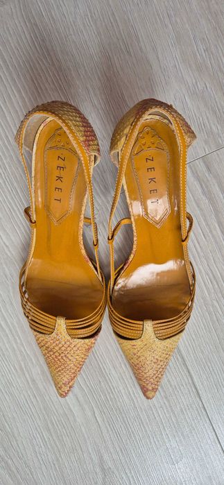 Pantofi piele de sarpe