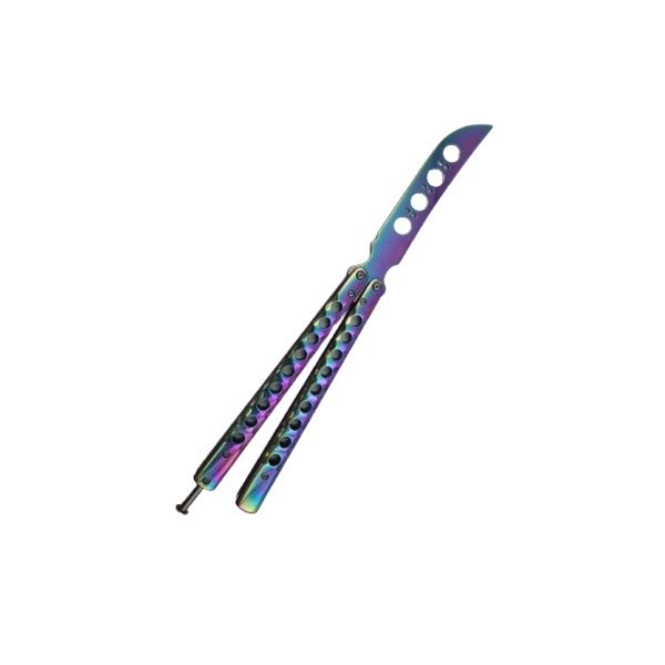 Briceag fluture, Butterfly Rainbow, pentru antrenament, 27.5 cm