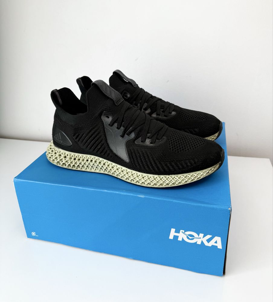 Adidas 4D Alphaedge Black (45) 29см. Маратонки