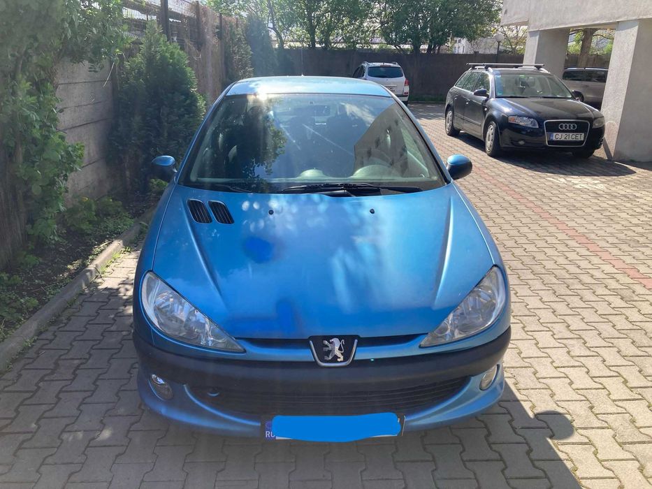 Peugeot 206 an 2002, 1.6 benzina 110 CP