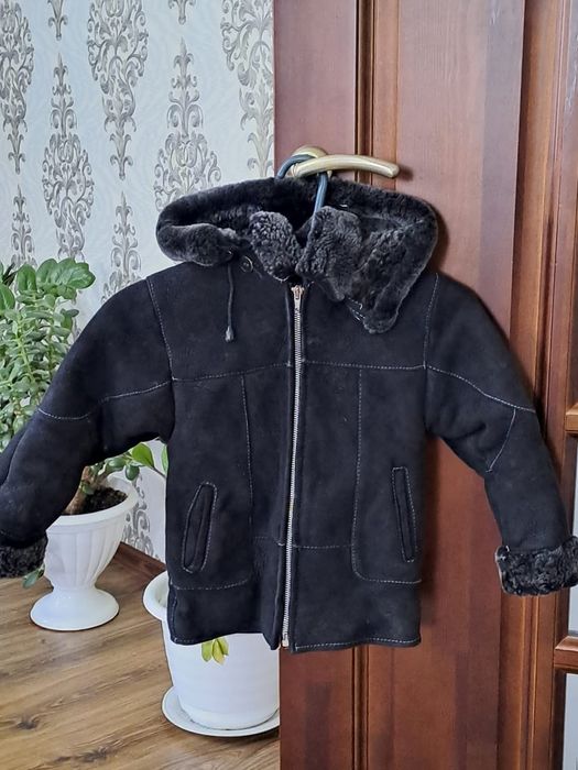Детская дубленка