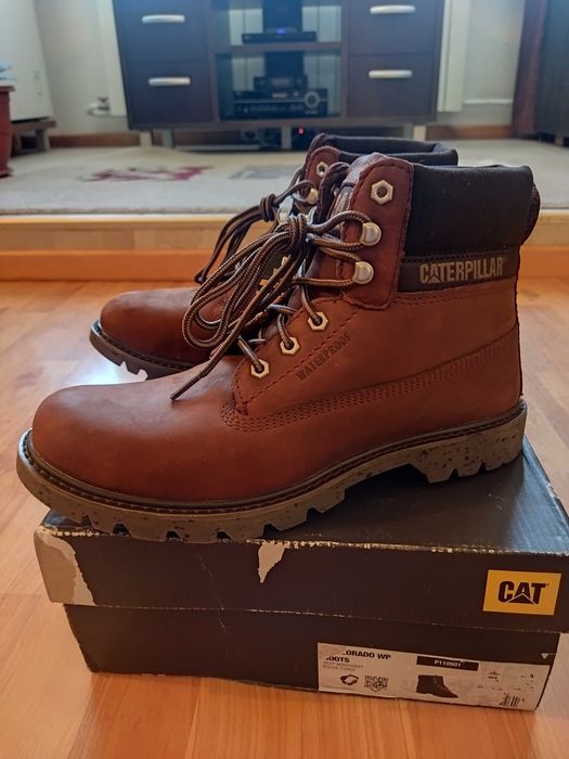Ботинки Caterpillar (США),премиум,нубук,оригинал,новые,р-р 42