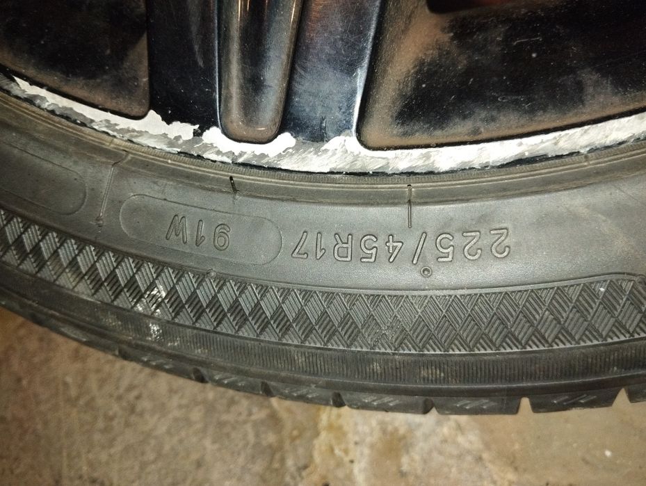 Джанта с гума за бмв 17