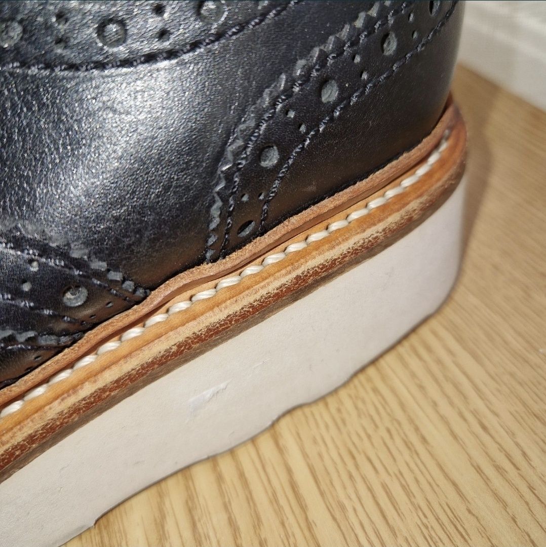 Pantofi Grenson, Handmade Full Grain, Vibram, Goodyear Welted - 36