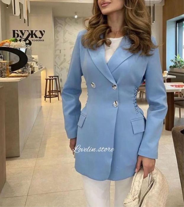 Пиджак с завязками