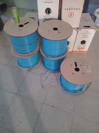 Сетевой кабель U/UTP 4×2AWG 24/1 PVC Cat 6