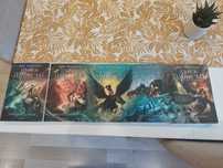 Колекция книги Пърси Джаксън в отлично състояние
