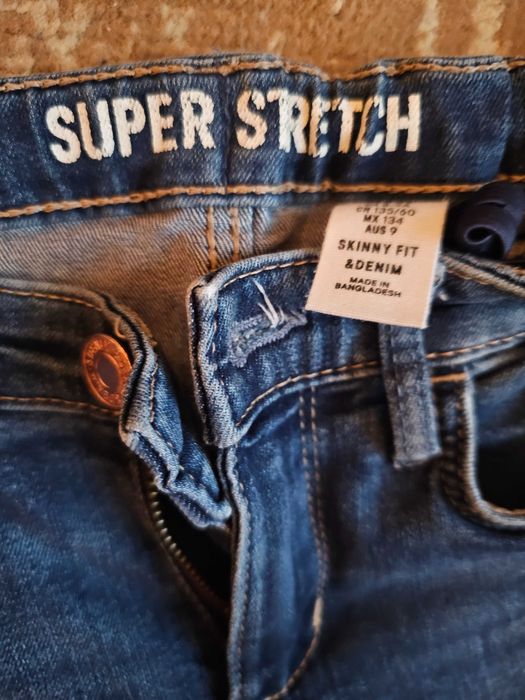 Дънки 134см, Дънки 140см нови