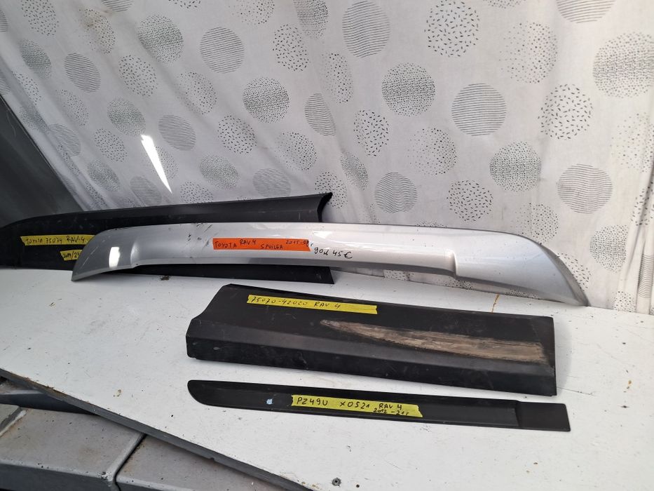 Лайсна врата калник споилер Toyota Rav4 2018/24 г