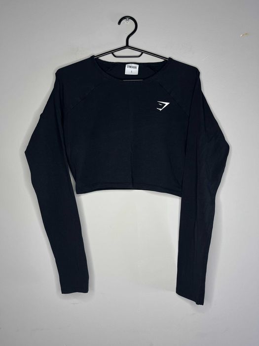 Gymshark Training Cropped Sweater Дамско Горнище