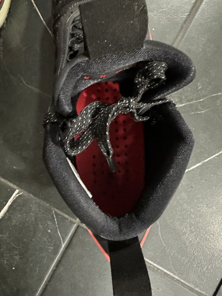 Jordan 36 low black / crimson red size US13/UK12/EU47.5