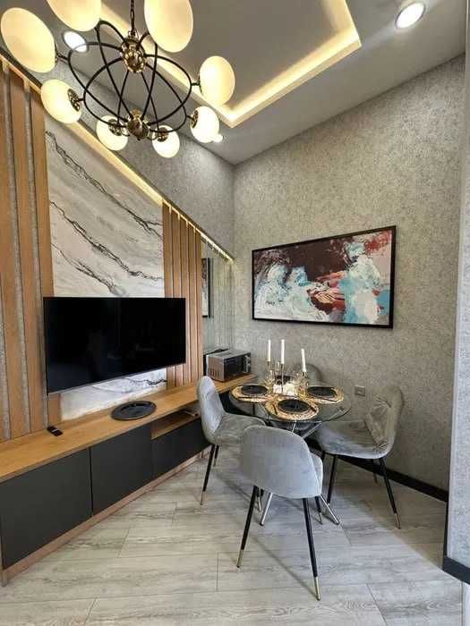 Tashkent CIty Boulevard 2 комнатная ЕВРО ремонт под ключ 45м2