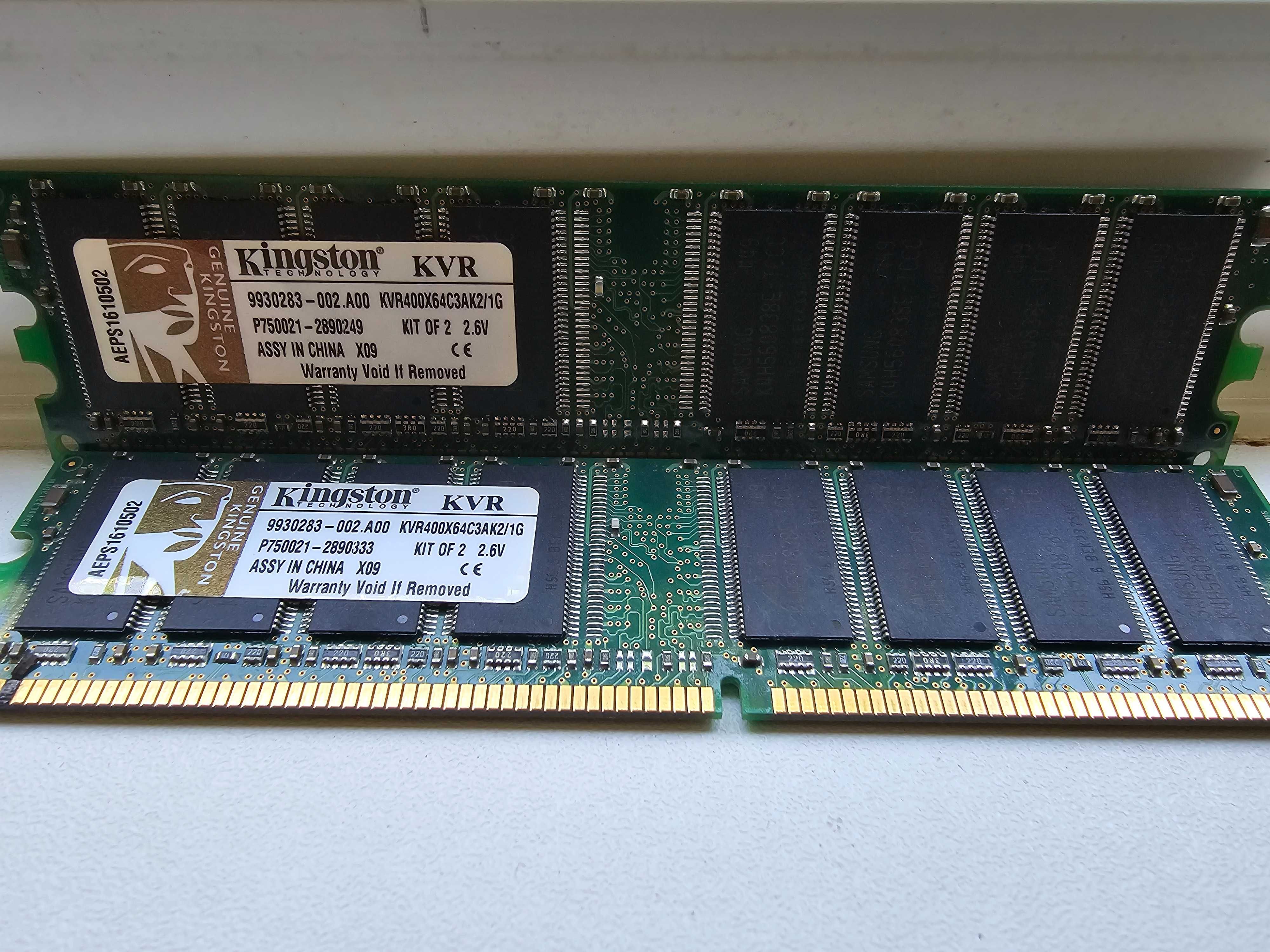 Рам(RAM) памет Kingston 2x1GB