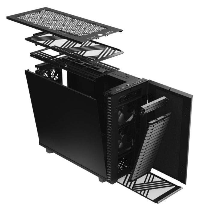 Carcasa gaming Fractal Define 7 Solid E ATX Black Full Box

Stare impe