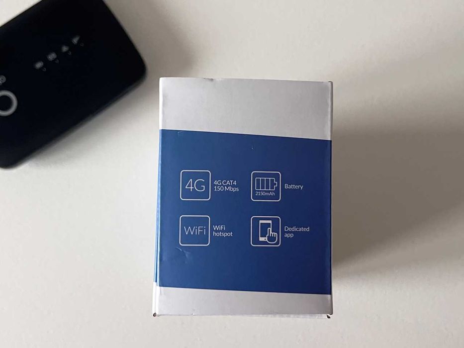 Преносим безжичен рутер Alcatel Link Zone, 150Mbps - като нов