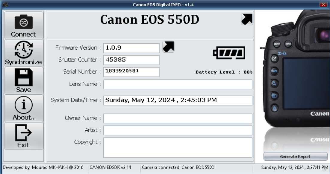 Canon Eos 550D in stare foarte buna