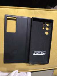 Samsung S23 ultra Кожаный чехол книжка