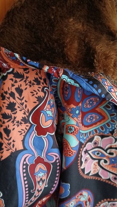 Super Reducere Haina treisferturi  cu blana