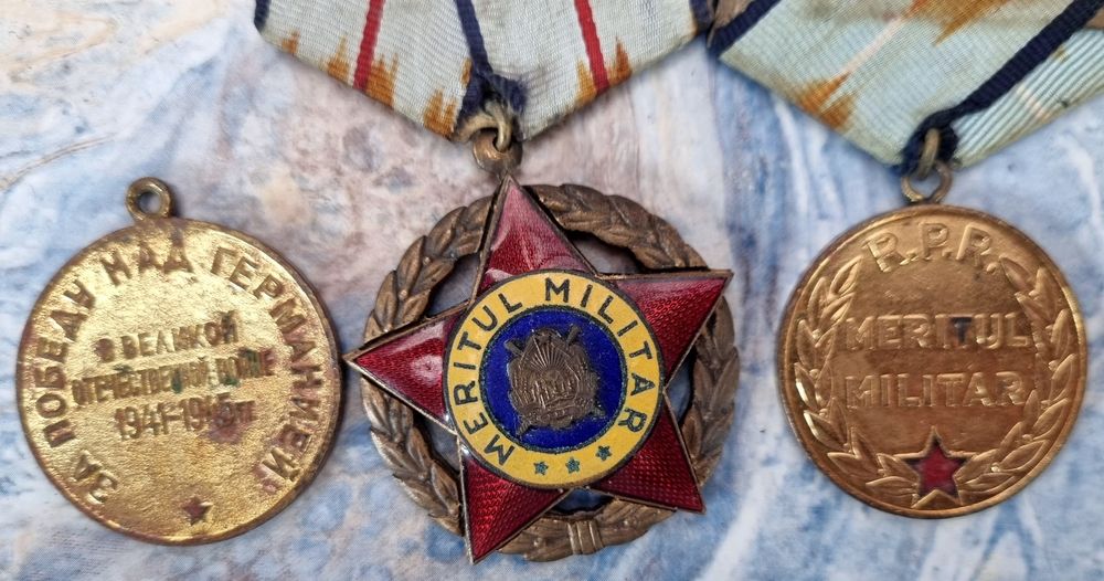 Medalii militare vechi România & URSS – Meritul Militar