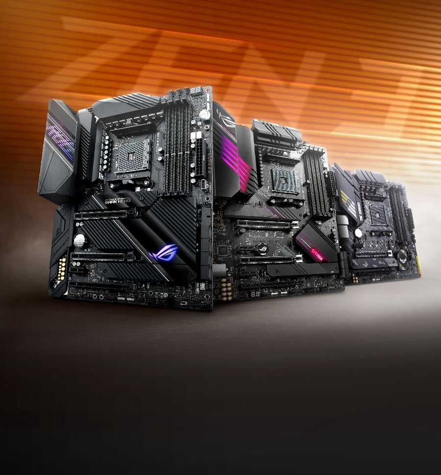 [НОВЫЕ] Материнские платы ASUS серии ROG / TUF / PRIME