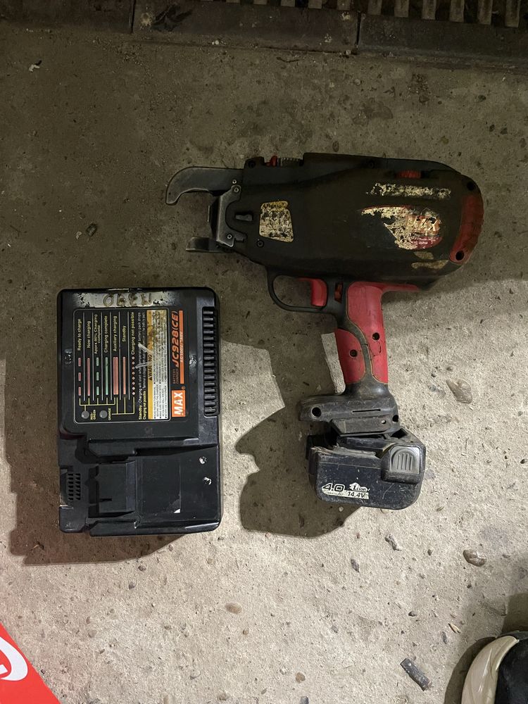 Pistol legat sarma Max Rebar!!