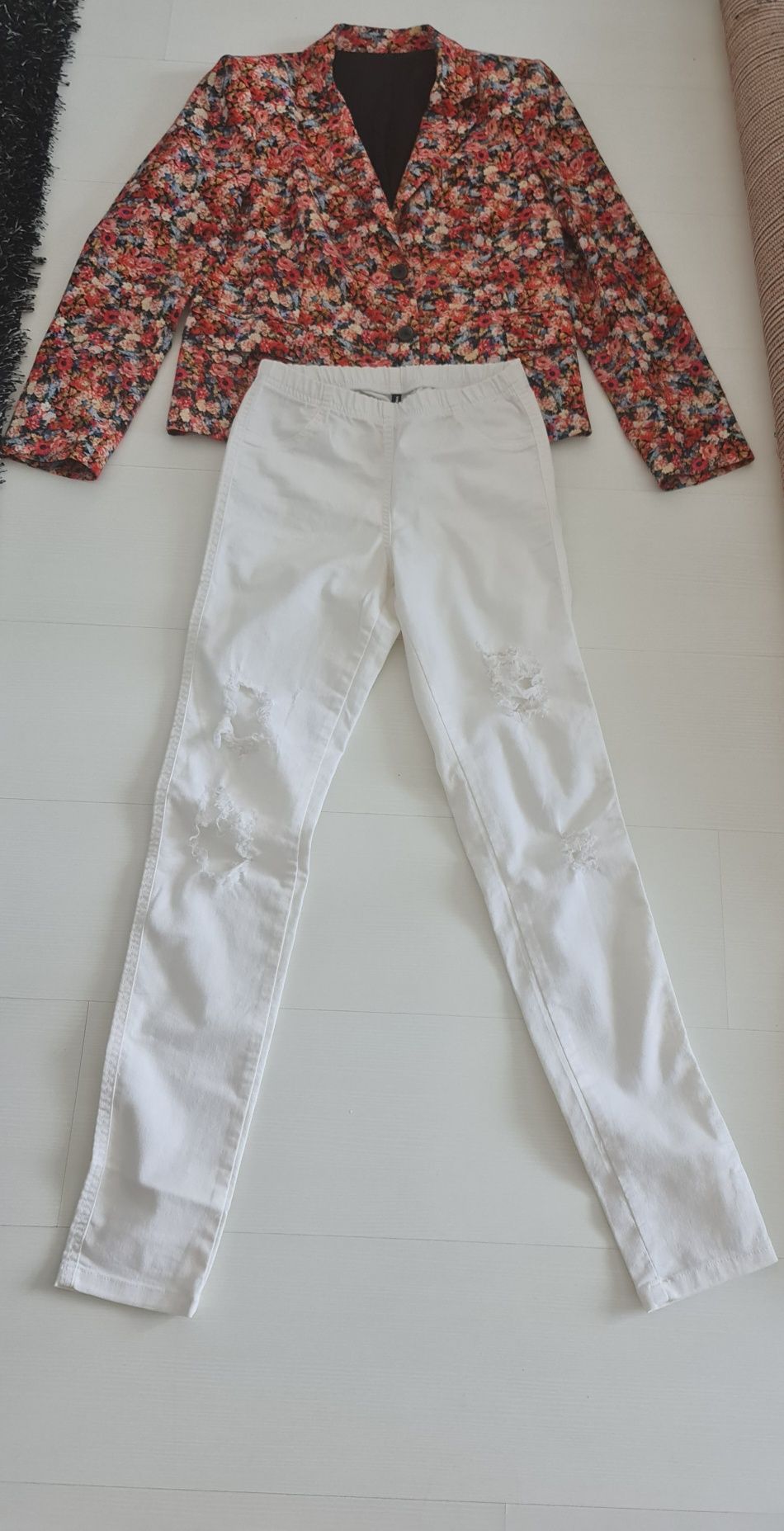 Sacou Zara+ pantaloni set NOU, marimea S/M