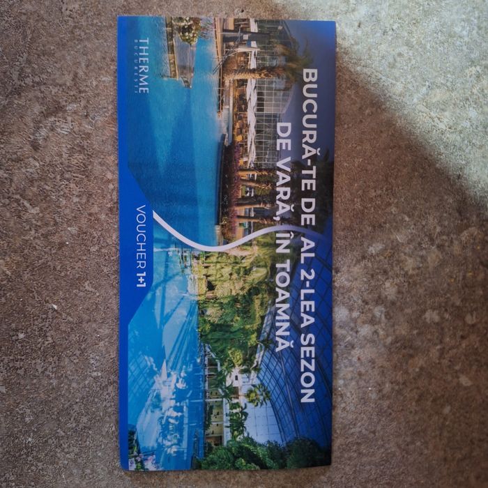 Voucher therme bucuresti in valoare de 1000