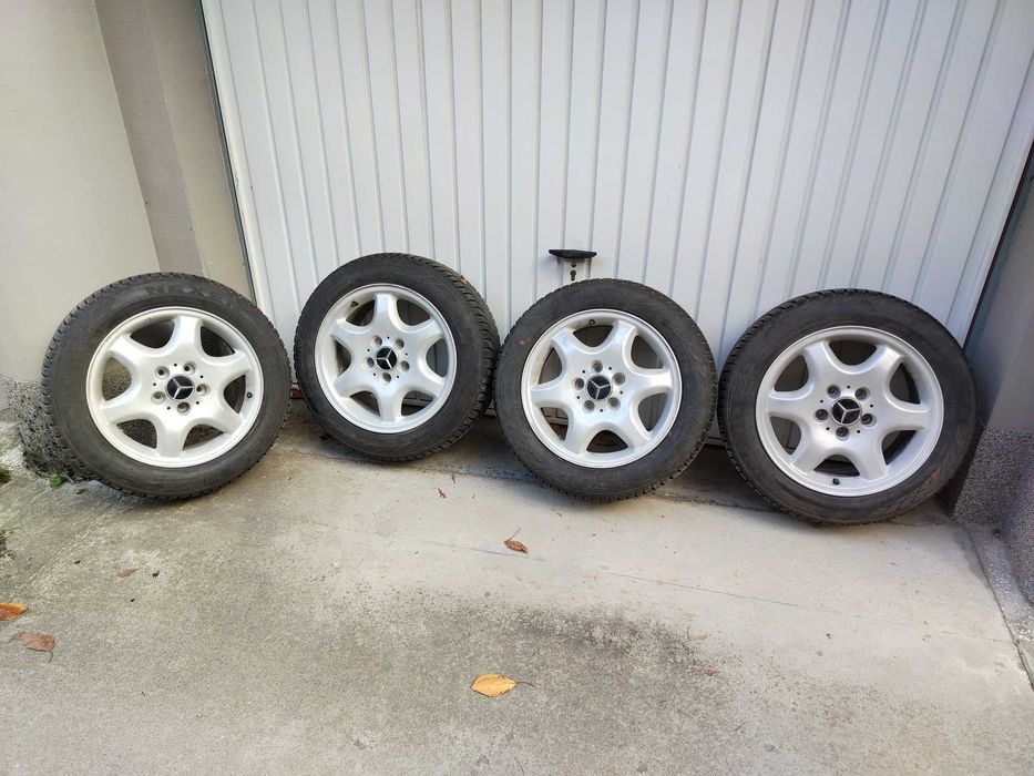 Джанти 16" със зимни гуми за Мерцедес W 203, W209