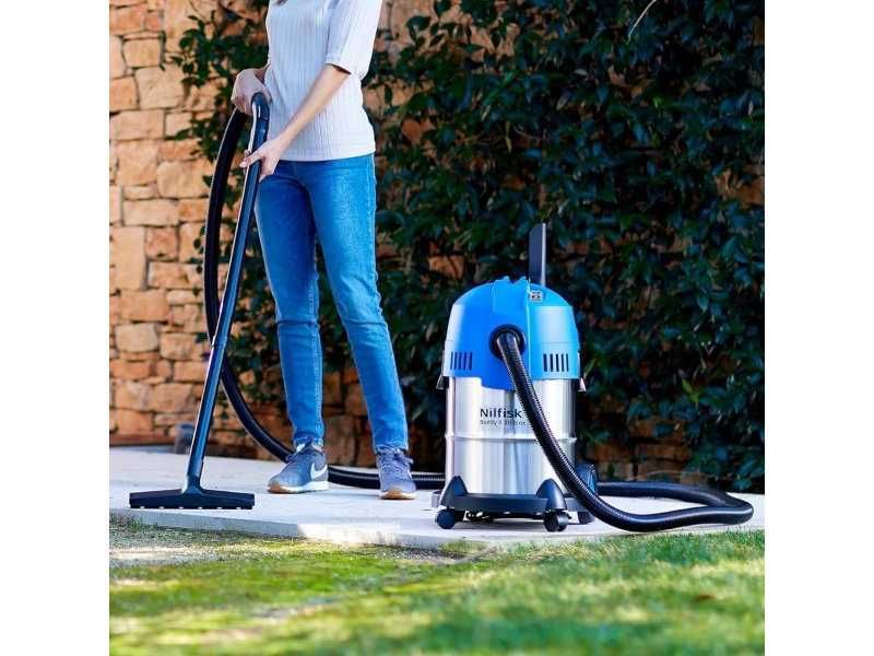Прахосмукачка за Външно Почистване на Двора Градината Nilfisk Buddy II
