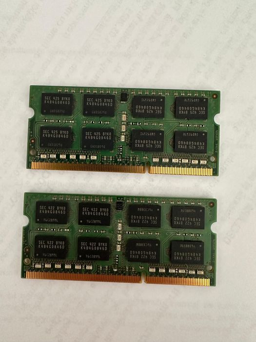 Kit 16Gb memorie ram Laptop DDR3
2X8Gb Samsung