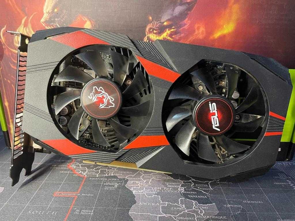 Видео картa ASUS CERBERUS GeForce GTX 1050 Ti OC, 4GB, GDDR5, 128bit