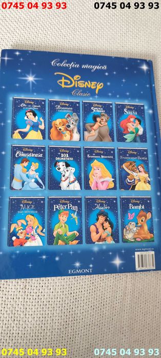 carte carti frumoasa adormita colectia disney clasic cartonata