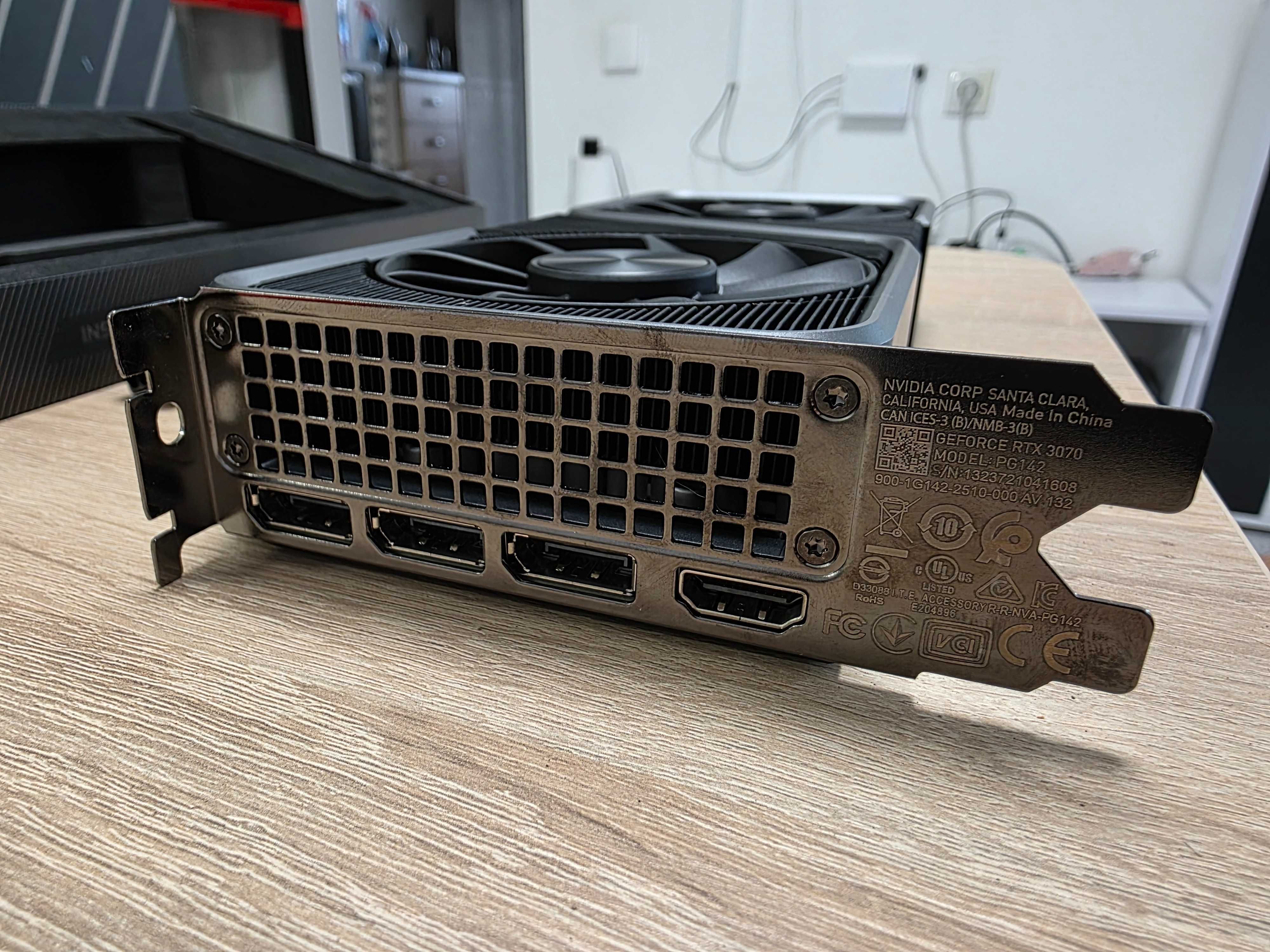 Видео Kарта Nvidia Geforce RTX 3070 8GB FE