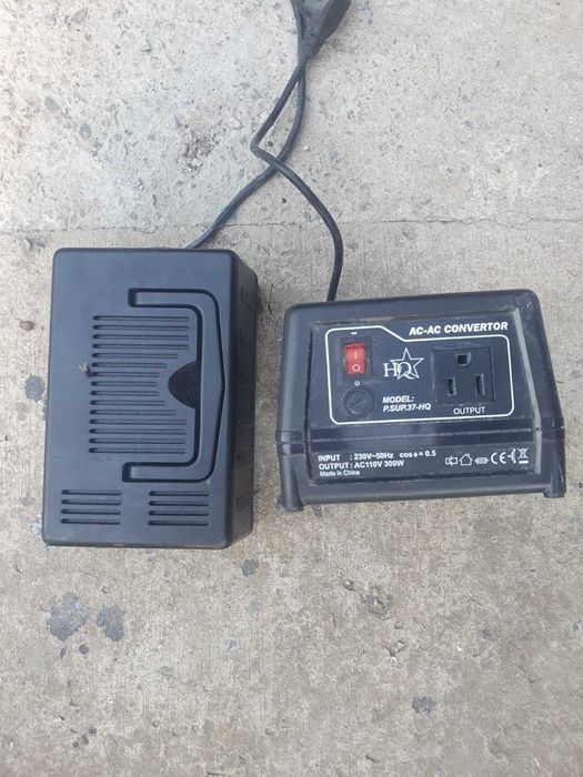 Transformator/convertor de tensiune 220V la 110V, 100W/300W
