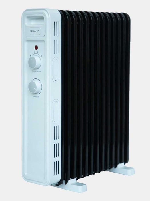 Масляный обогреватель Bench BH-SM25M13WB, 11 секций, 2500 Вт