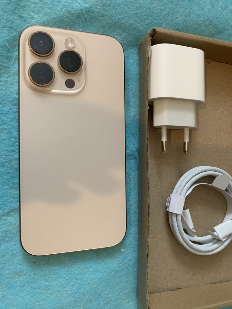 Iphone 16 Pro 128 gb desert 100% батерия