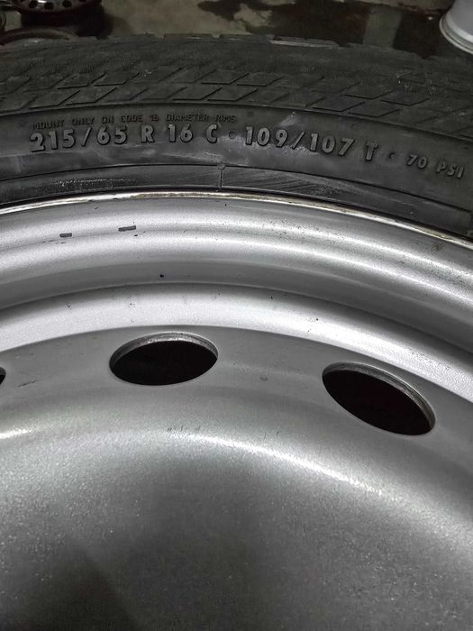 Jante Opel Vivaro Renault Anvelope All Season Continental 215 65 16C