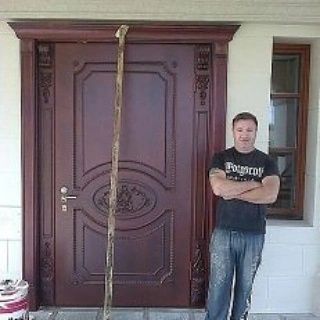 Реставрация дверей  покраска