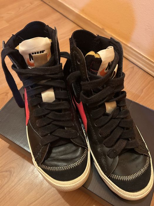 Nike Blazer Mid 77 Jumbo Black Bright Crimson