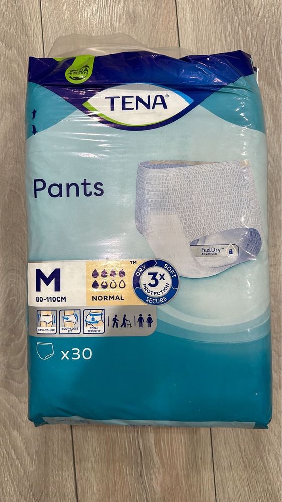 Подгузники памперсы - трусики ТЕNА Pants Normal М(2) 30 шт