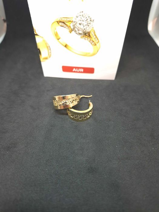 Cercei aur 14K 3.87g (47599 AG11 Piata Nicolina)*2 Ani Garantie!