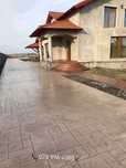 Beton amprentat decorativ. Beton amprentat