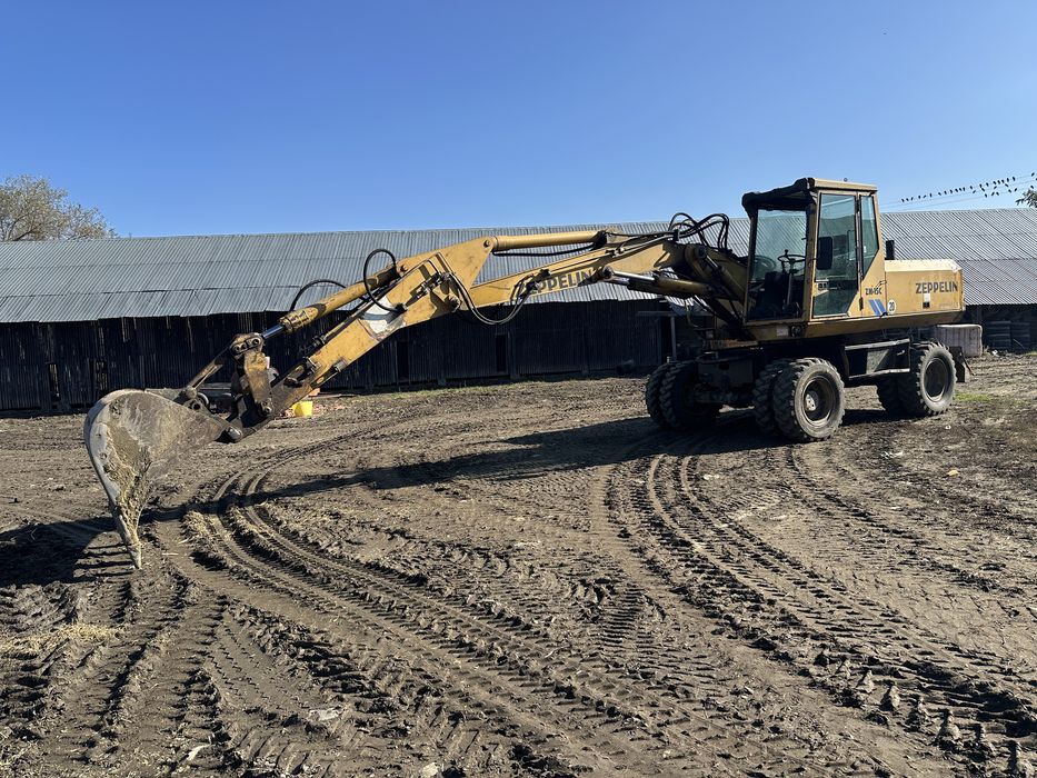 Vand Excavator pe roti Zeppelin ZM15