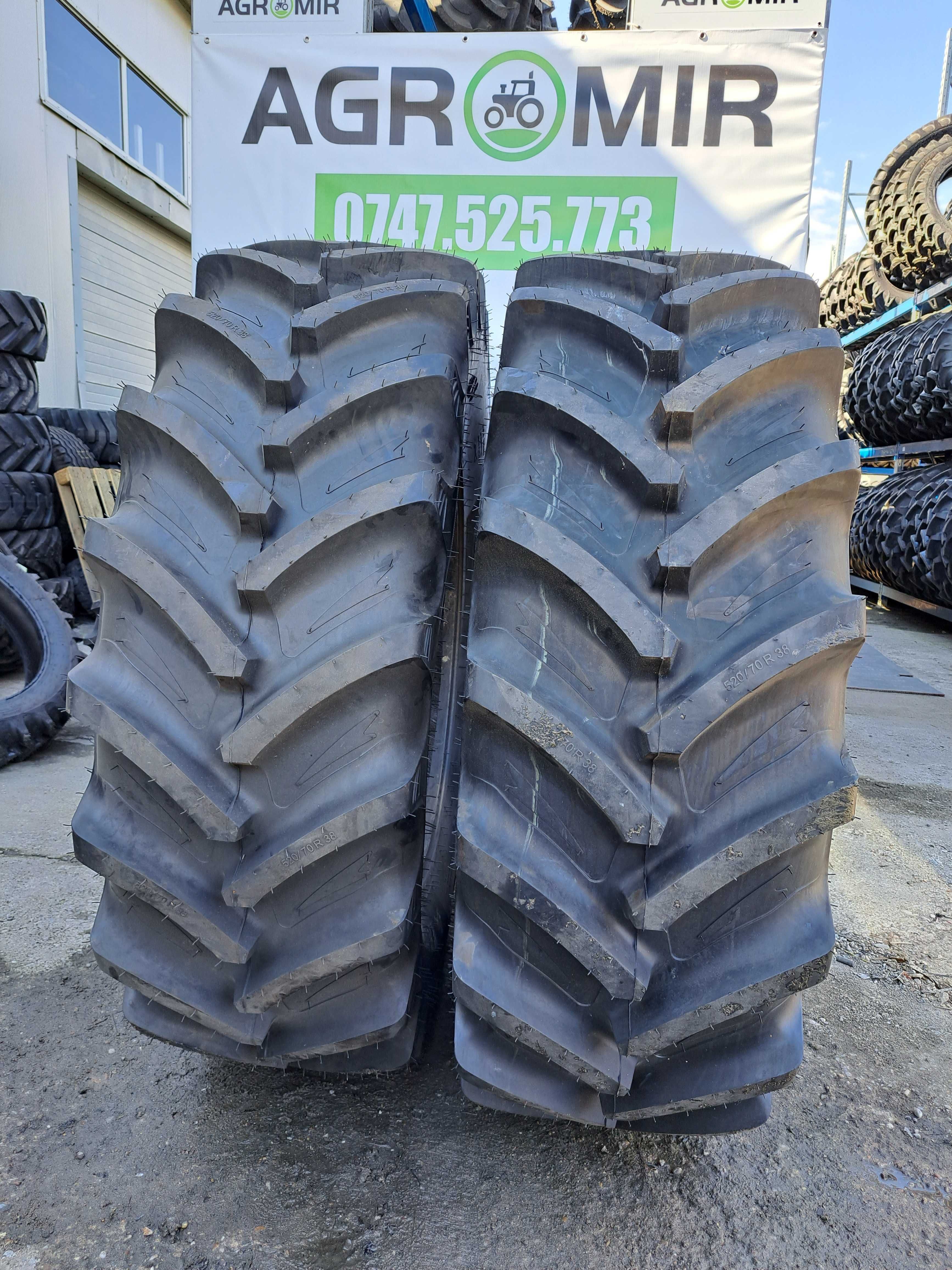 Cauciucuri noi 520/70R38 marca MRL anvelope radiale TRACTOR