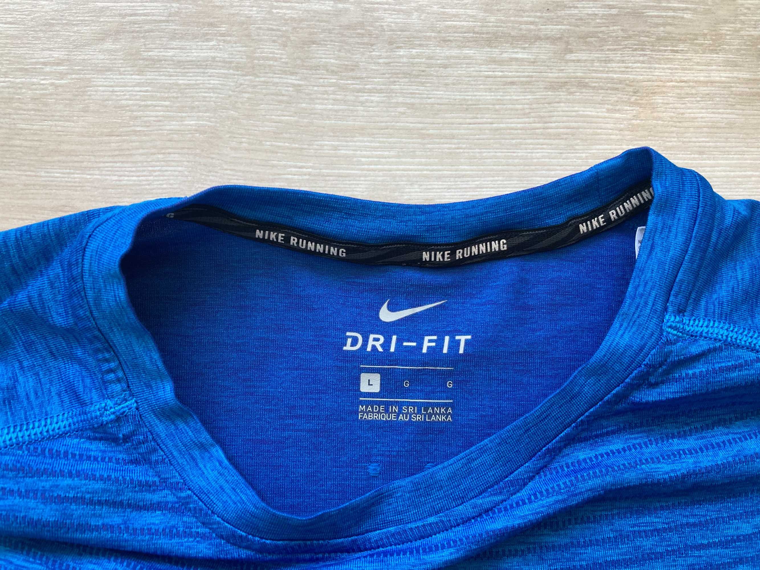 Найк Nike Running Knit Dri Fit мъжка спортна блуза фланела размер L