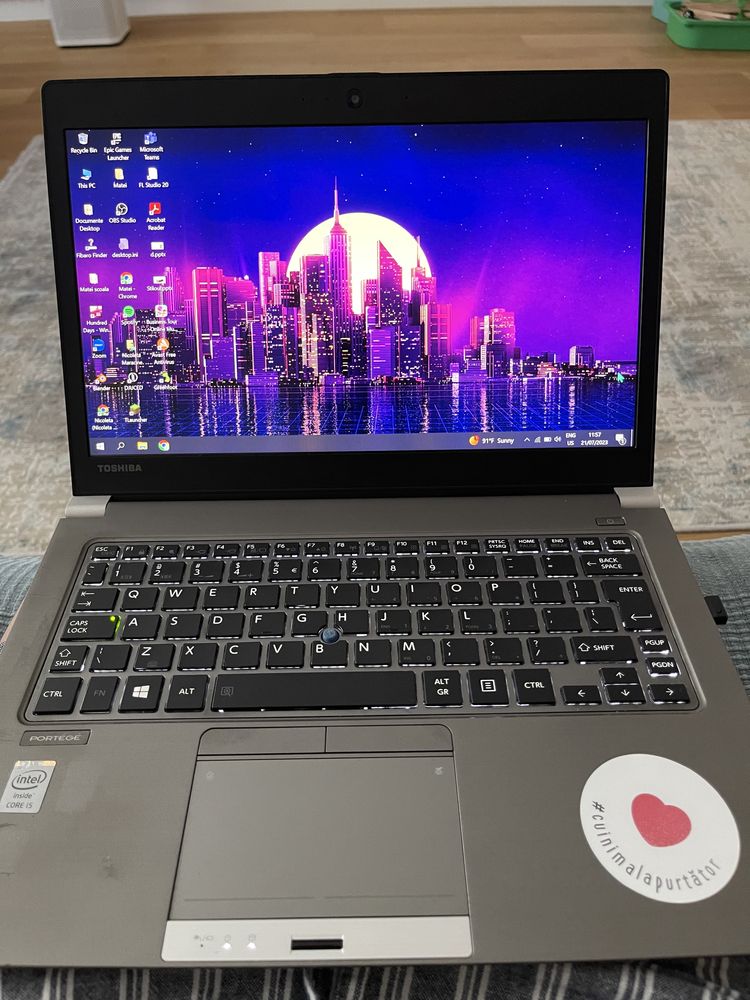 Laptop business Toshiba Portege Z30