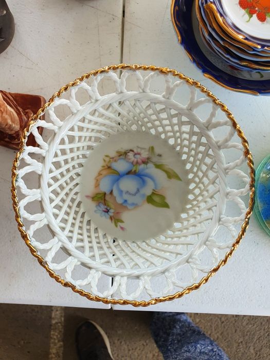 Cosulet portelan cu model floral