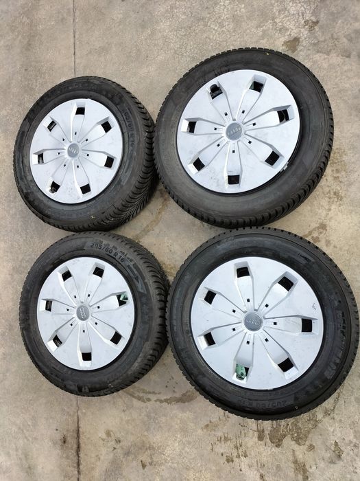 4бр железни джанти 16 цола 5×112 AUDI / VOLKSWAGEN / SEAT / SKODA
