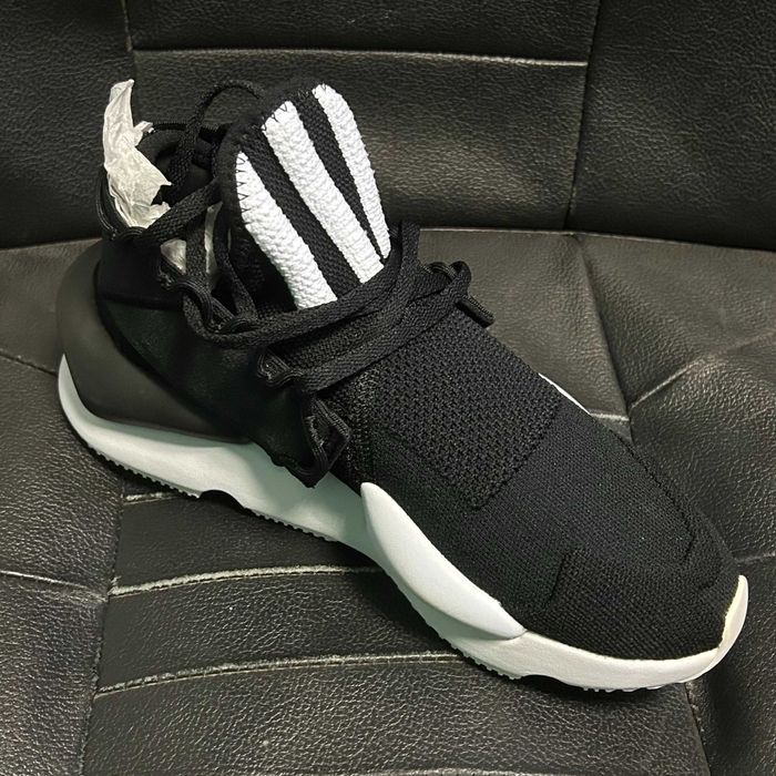 Adidasi Y-3  Kaiwa Knit Black White